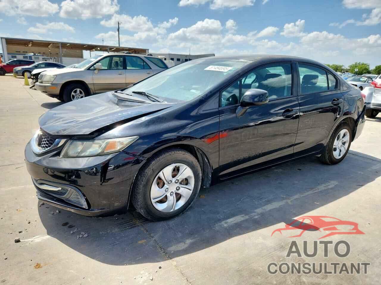 HONDA CIVIC 2013 - 19XFB2F54DE073484
