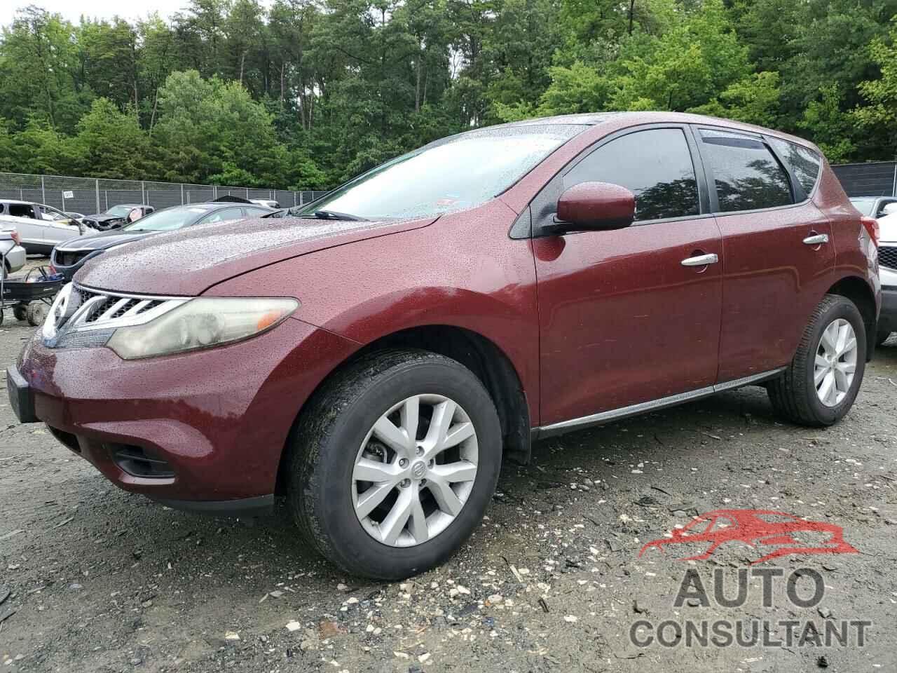 NISSAN MURANO 2011 - JN8AZ1MU7BW050542