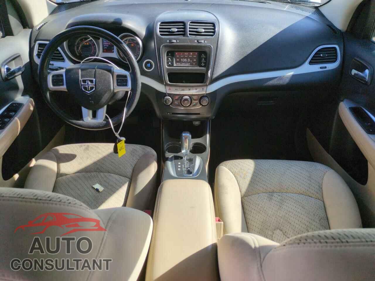 DODGE JOURNEY 2012 - 3C4PDCAB5CT206796