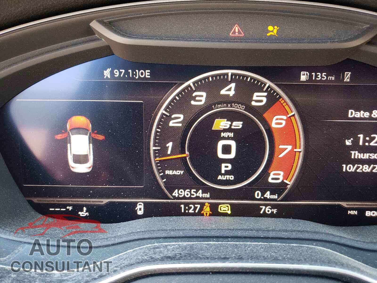 AUDI S5/RS5 2018 - WAUC4CF55JA052979