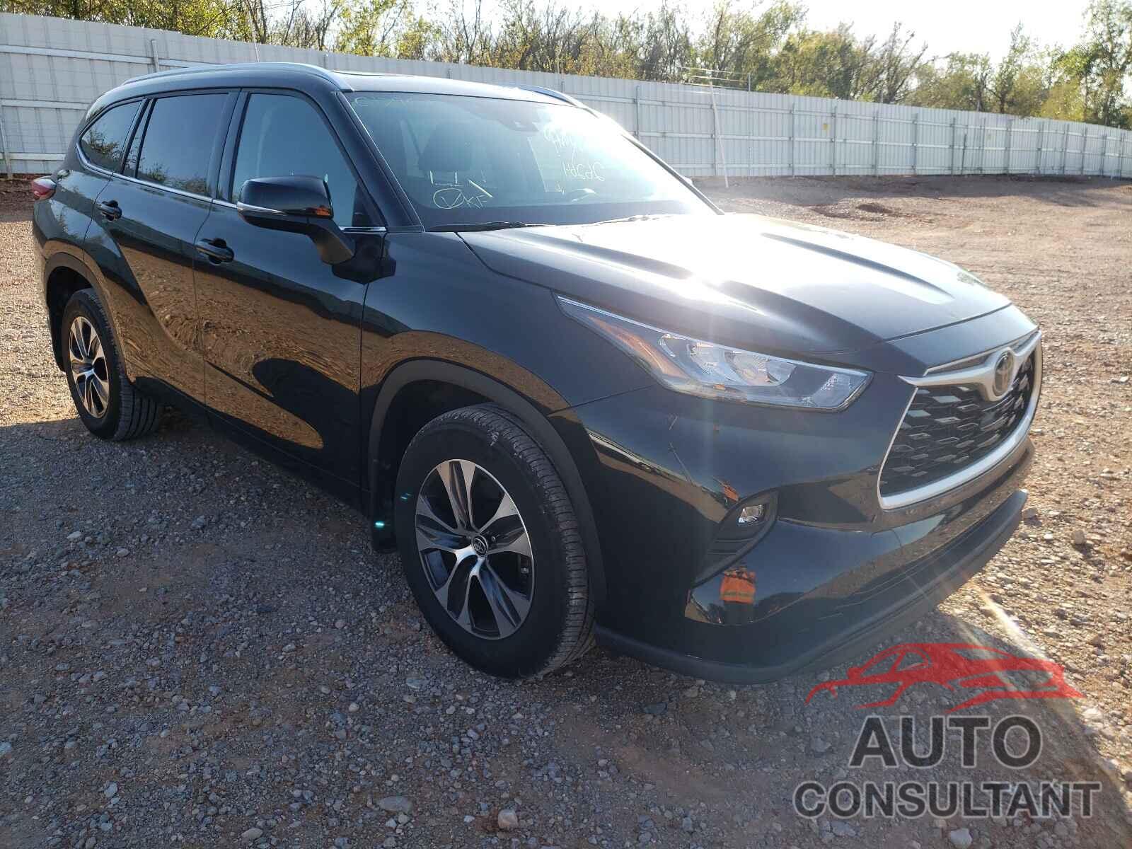 TOYOTA HIGHLANDER 2020 - 5TDGZRBH6LS017902