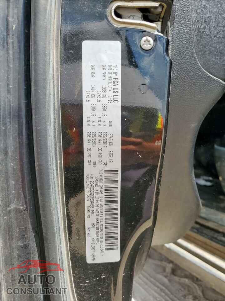 DODGE CARAVAN 2019 - 2C4RDGEG2KR634039