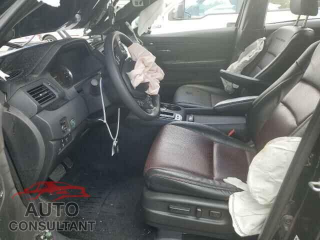 HONDA RIDGELINE 2017 - 5FPYK3F89HB021459