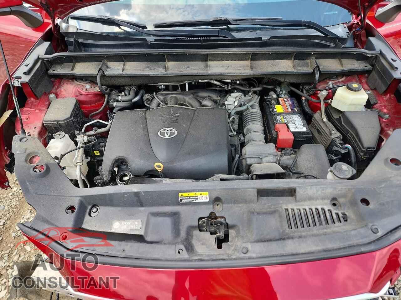 TOYOTA HIGHLANDER 2021 - 5TDZZRAH2MS034093