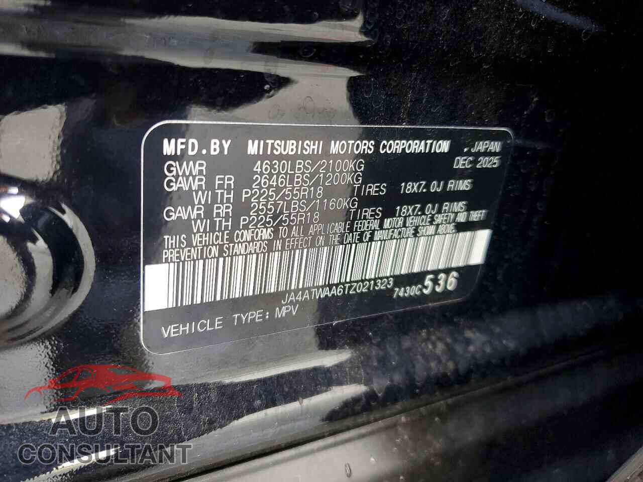 MITSUBISHI ECLIPSE 2026 - JA4ATWAA6TZ021323