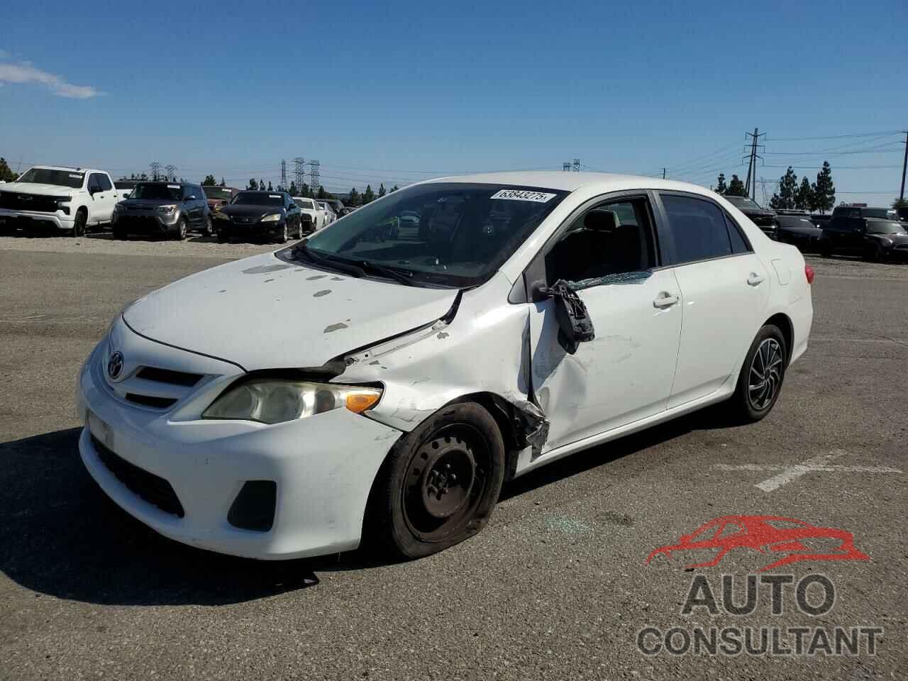 TOYOTA COROLLA 2012 - 5YFBU4EE8CP062135