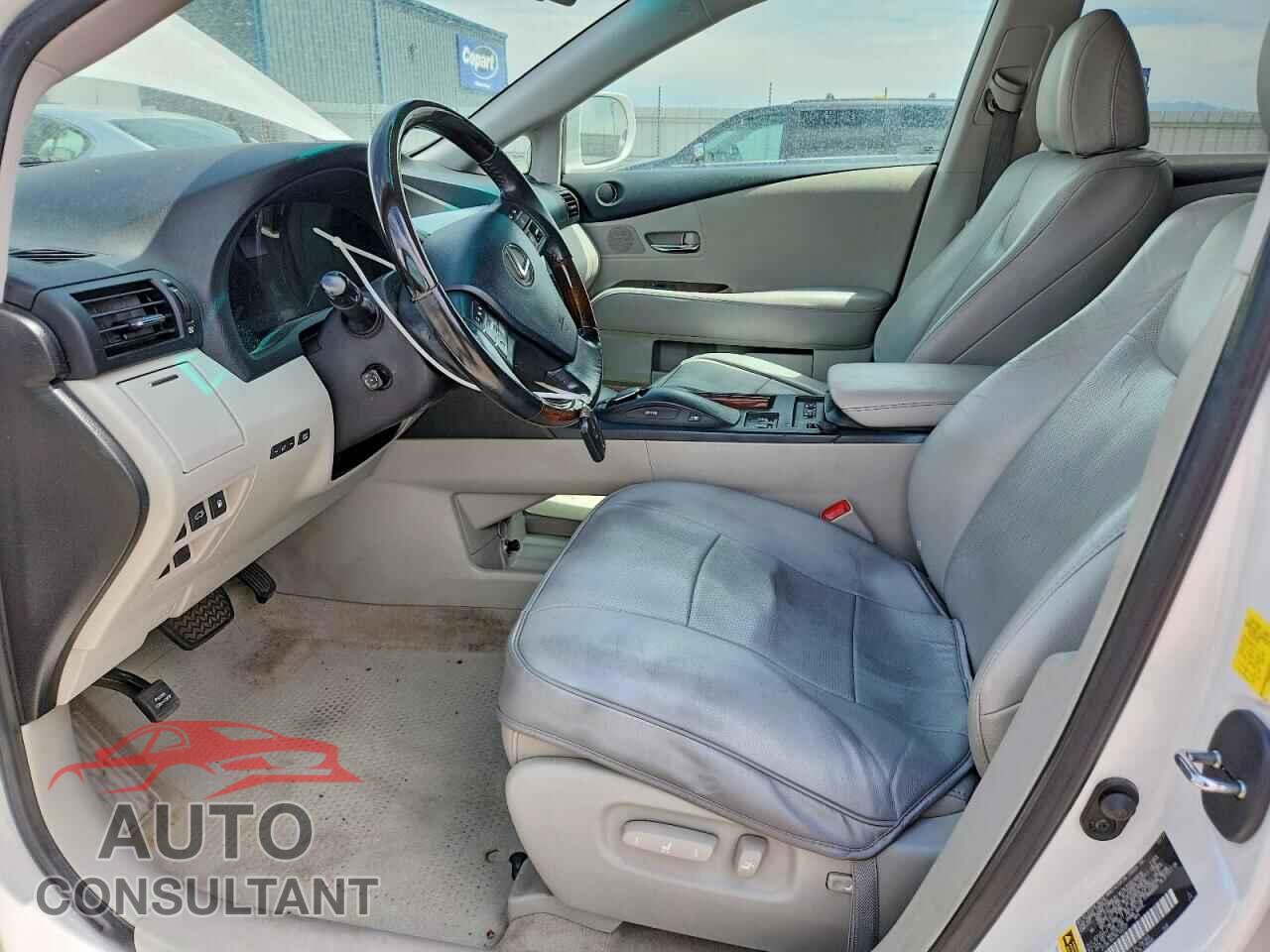 LEXUS RX350 2011 - 2T2BK1BA3BC100337
