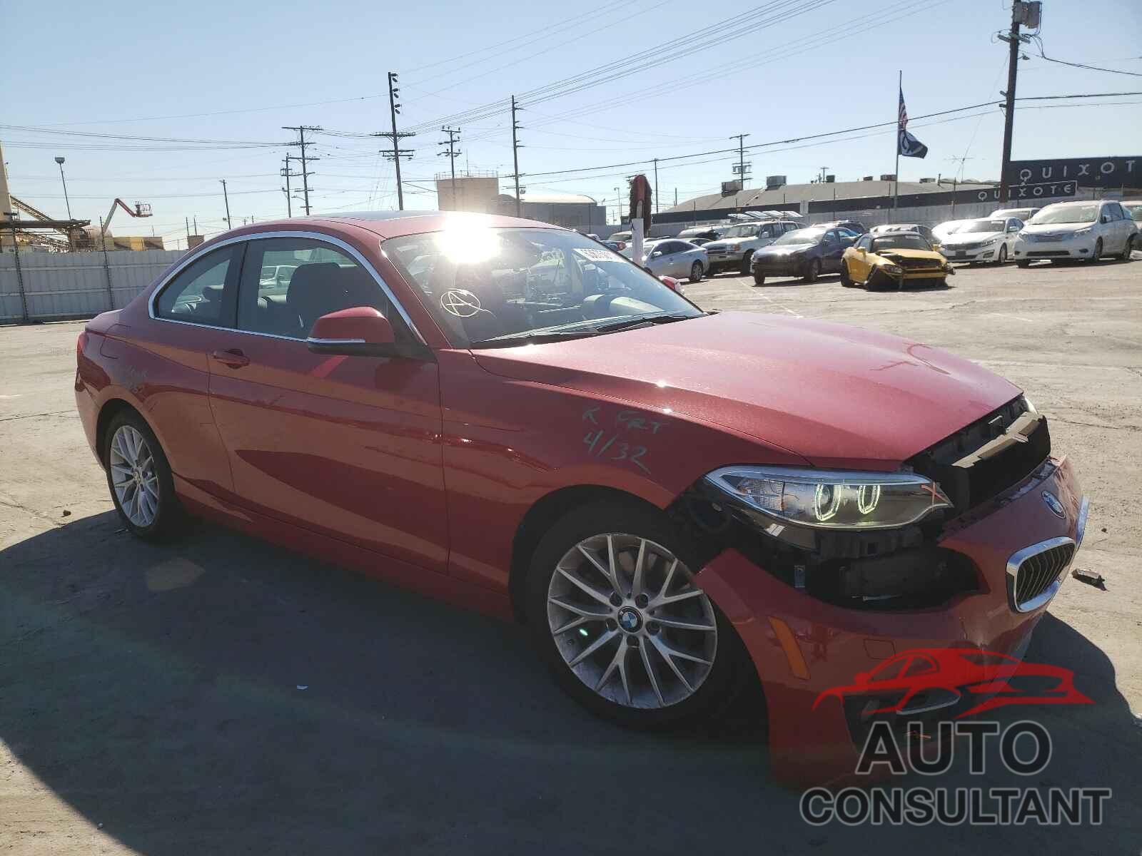 BMW 2 SERIES 2016 - WBA1F9C55GV742726