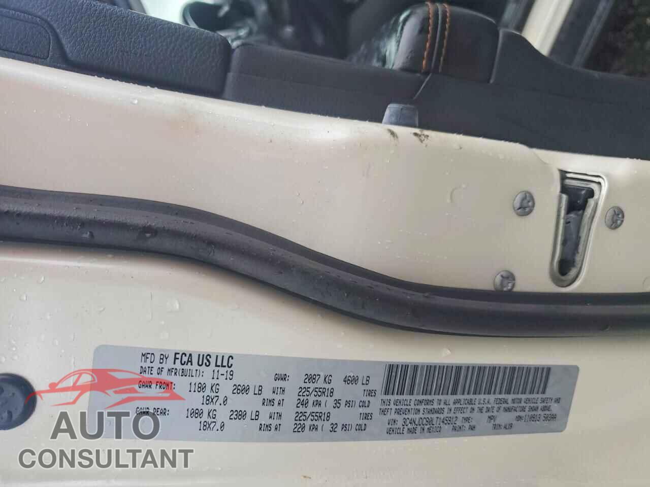 JEEP COMPASS 2020 - 3C4NJDCB0LT145912