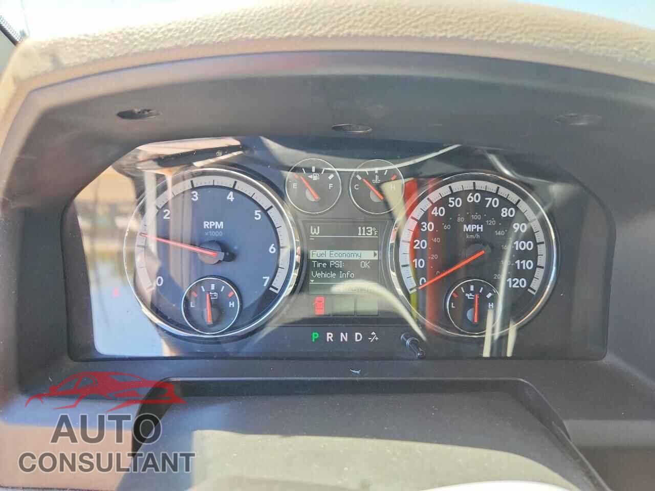 DODGE RAM 1500 2012 - 1C6RD7GT5CS146740