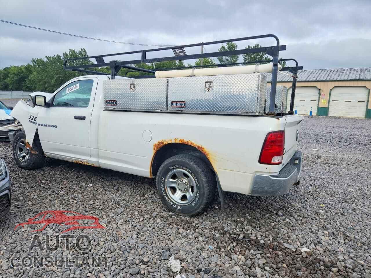 DODGE RAM 1500 2011 - 3D7JB1ET8BG638458
