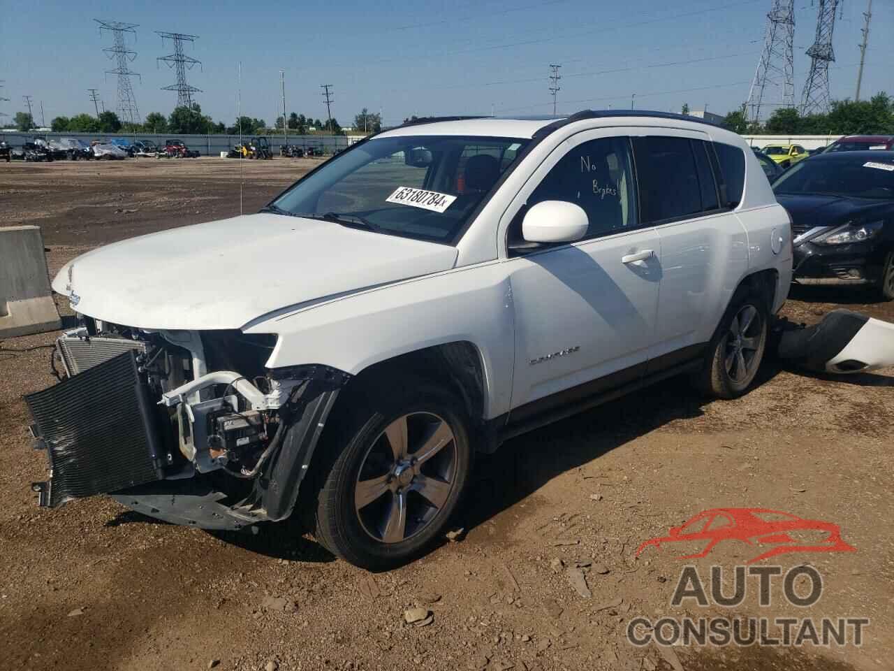 JEEP COMPASS 2017 - 1C4NJDEB5HD101317