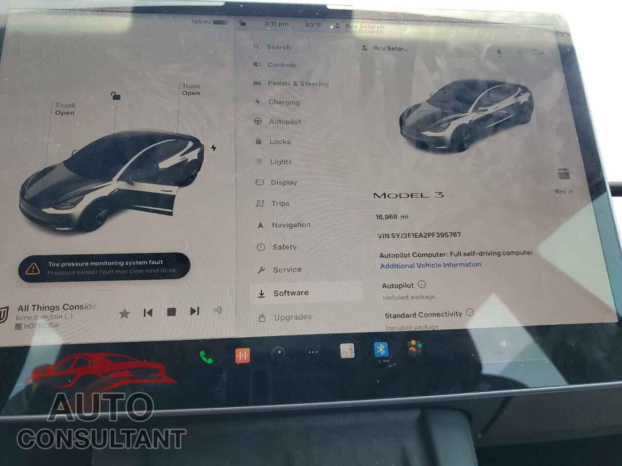 TESLA MODEL 3 2023 - 5YJ3E1EA2PF395767