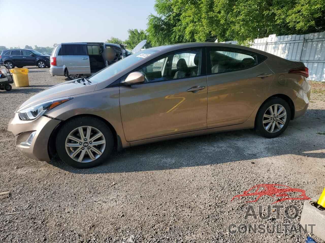 HYUNDAI ELANTRA 2016 - KMHDH4AE4GU558573