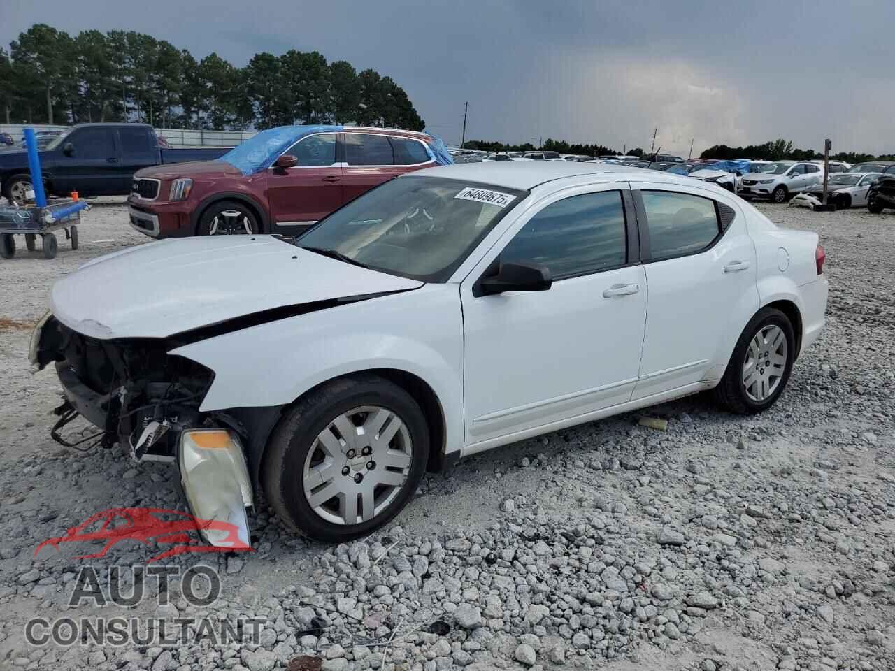 DODGE AVENGER 2012 - 1C3CDZAB8CN323794