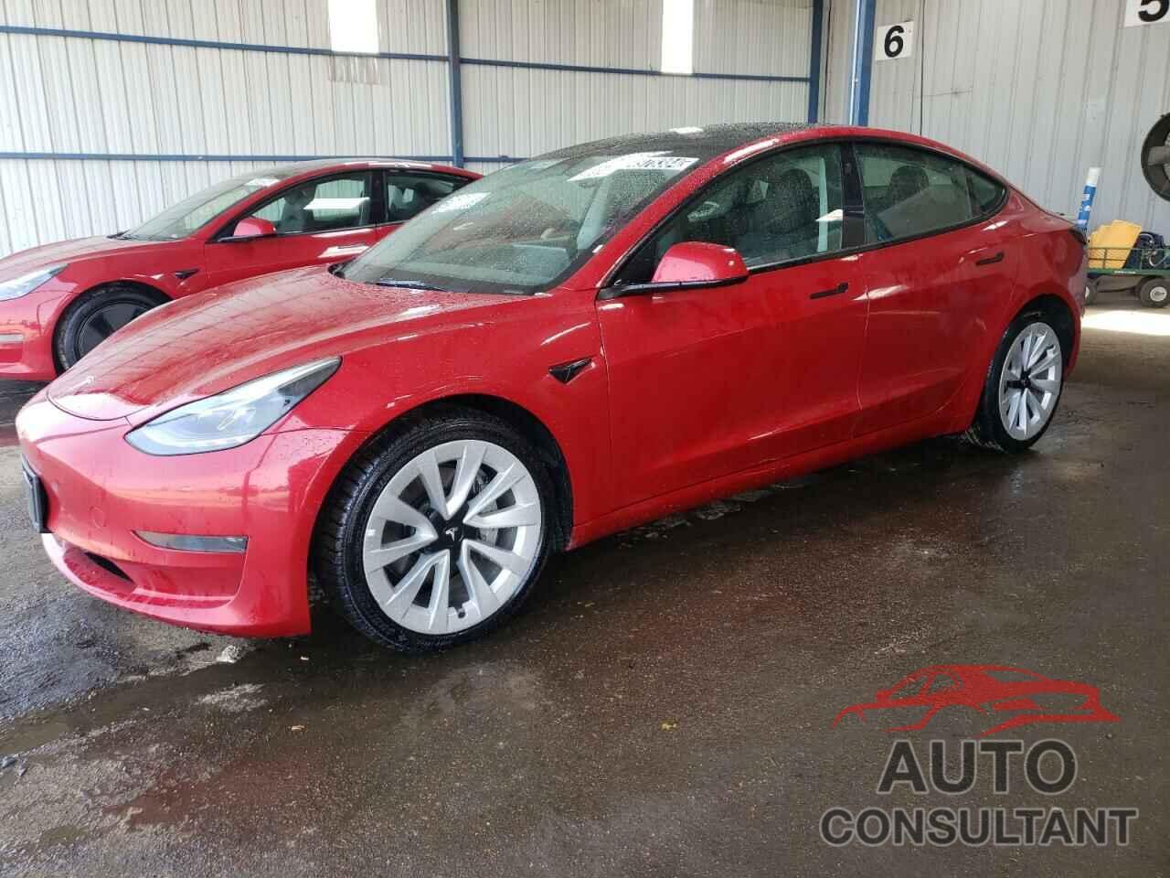 TESLA MODEL 3 2022 - 5YJ3E1EA2NF288781