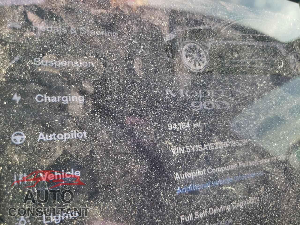 TESLA MODEL S 2017 - 5YJSA1E27HF185781