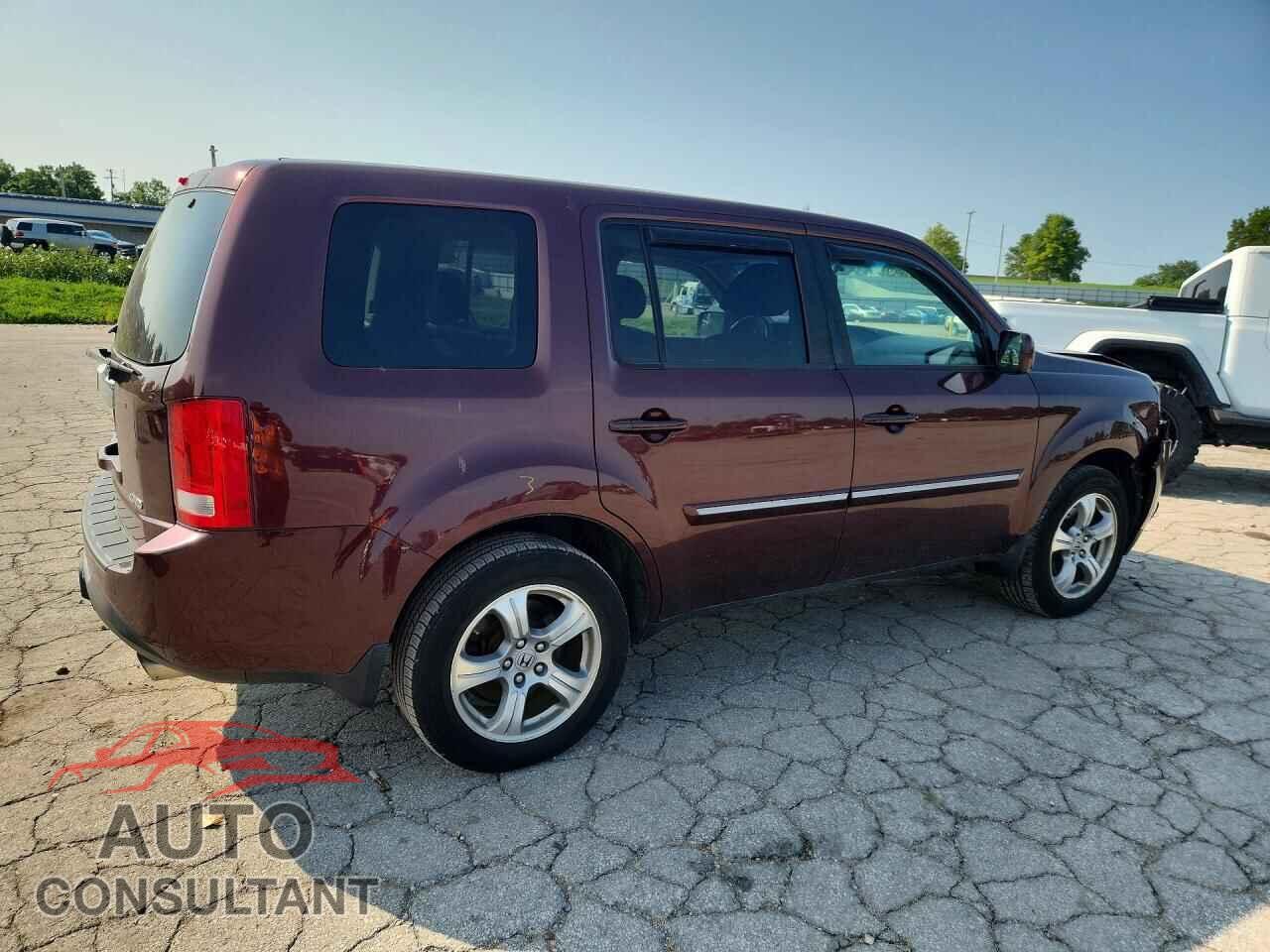 HONDA PILOT 2013 - 5FNYF4H52DB059390
