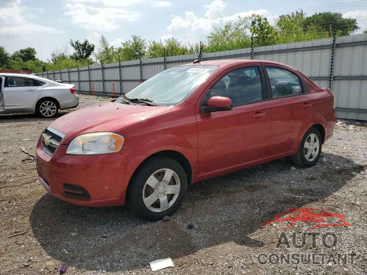 CHEVROLET AVEO 2011 - KL1TD5DE0BB191681