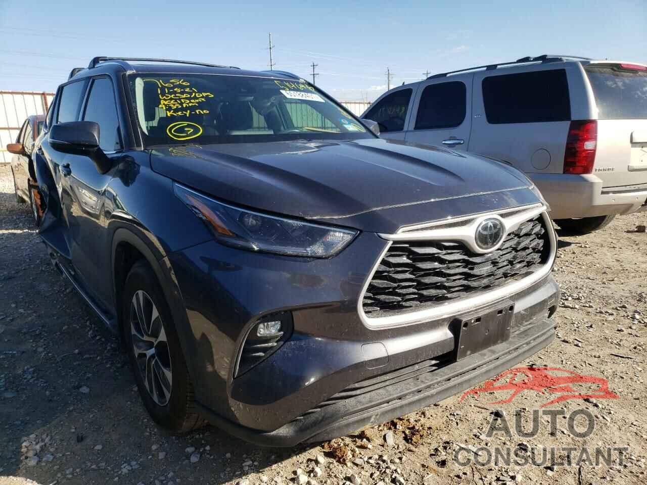 TOYOTA HIGHLANDER 2021 - 5TDGZRAH8MS514646