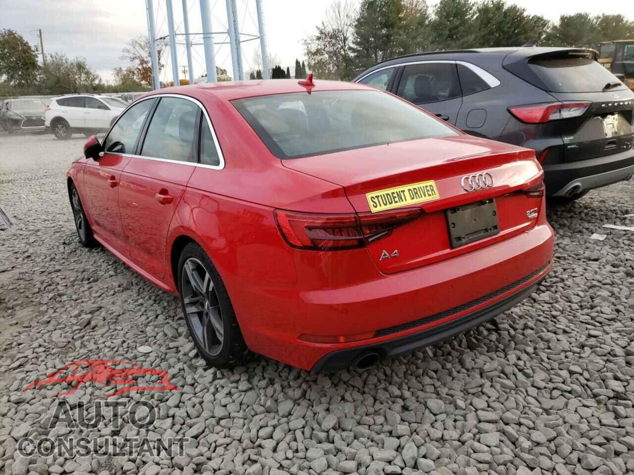 AUDI A4 2017 - WAUENAF43HN058509