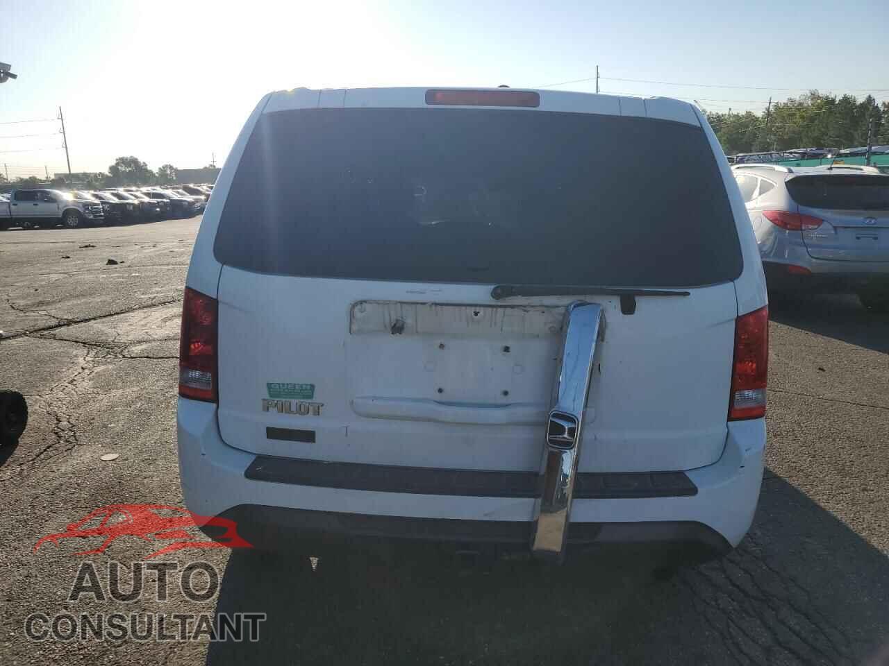 HONDA PILOT 2012 - 5FNYF3H25CB013017