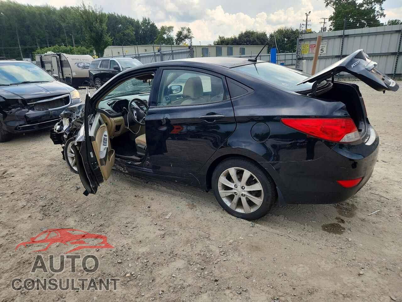 HYUNDAI ACCENT 2012 - KMHCU4AE6CU180774