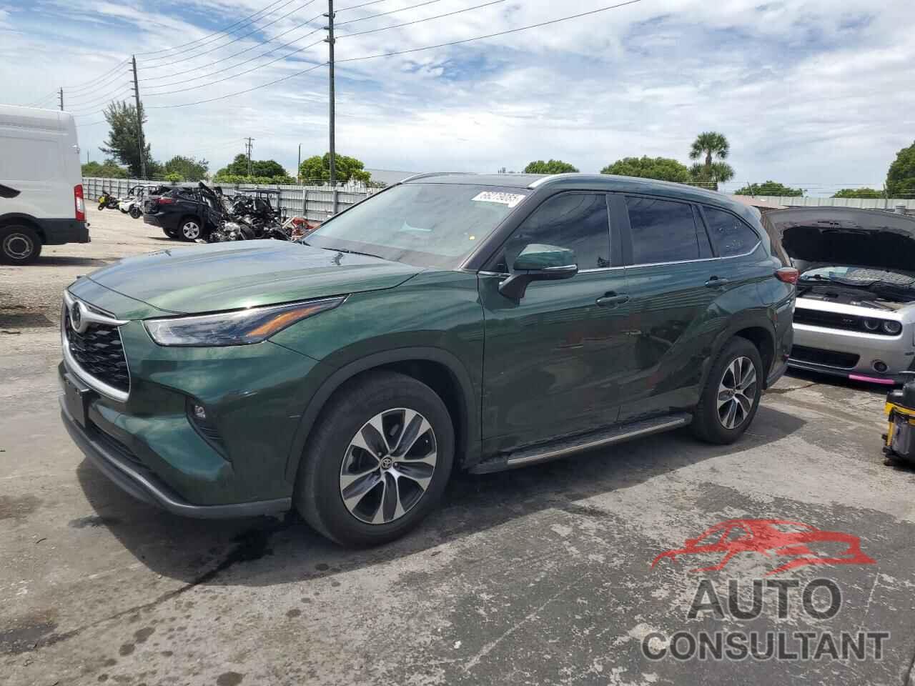TOYOTA HIGHLANDER 2023 - 5TDKDRAH0PS506618