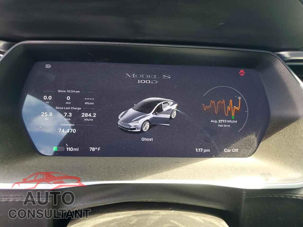 TESLA MODEL S 2017 - 5YJSA1E27HF213742