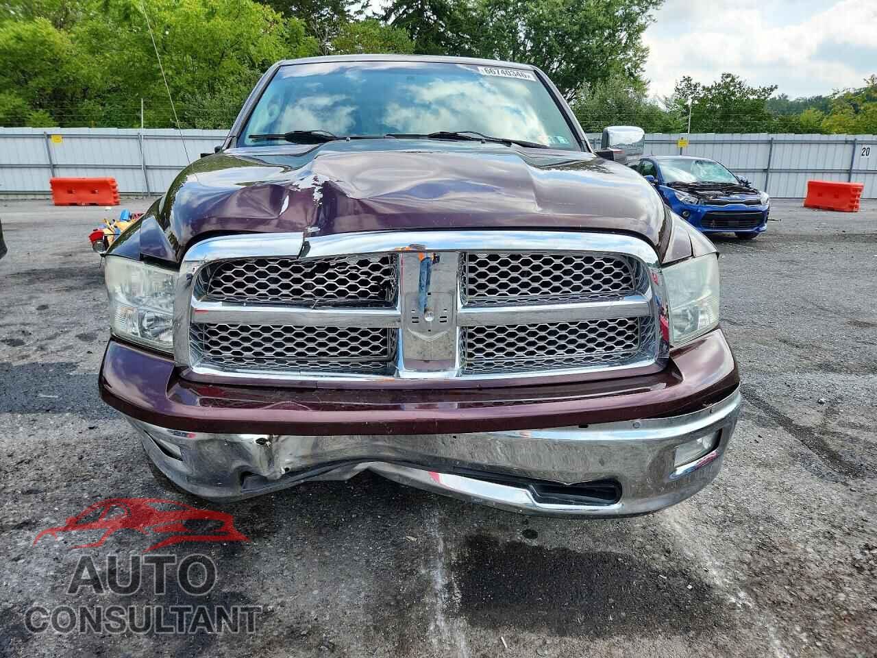 DODGE RAM 1500 2012 - 1C6RD7NT1CS247745