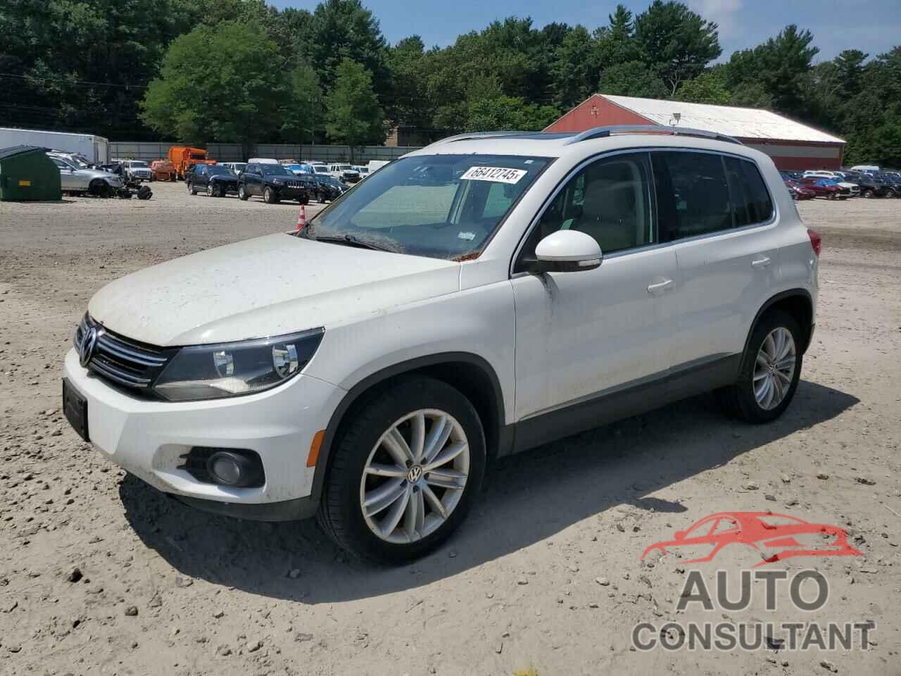 VOLKSWAGEN TIGUAN 2013 - WVGBV7AX7DW519222