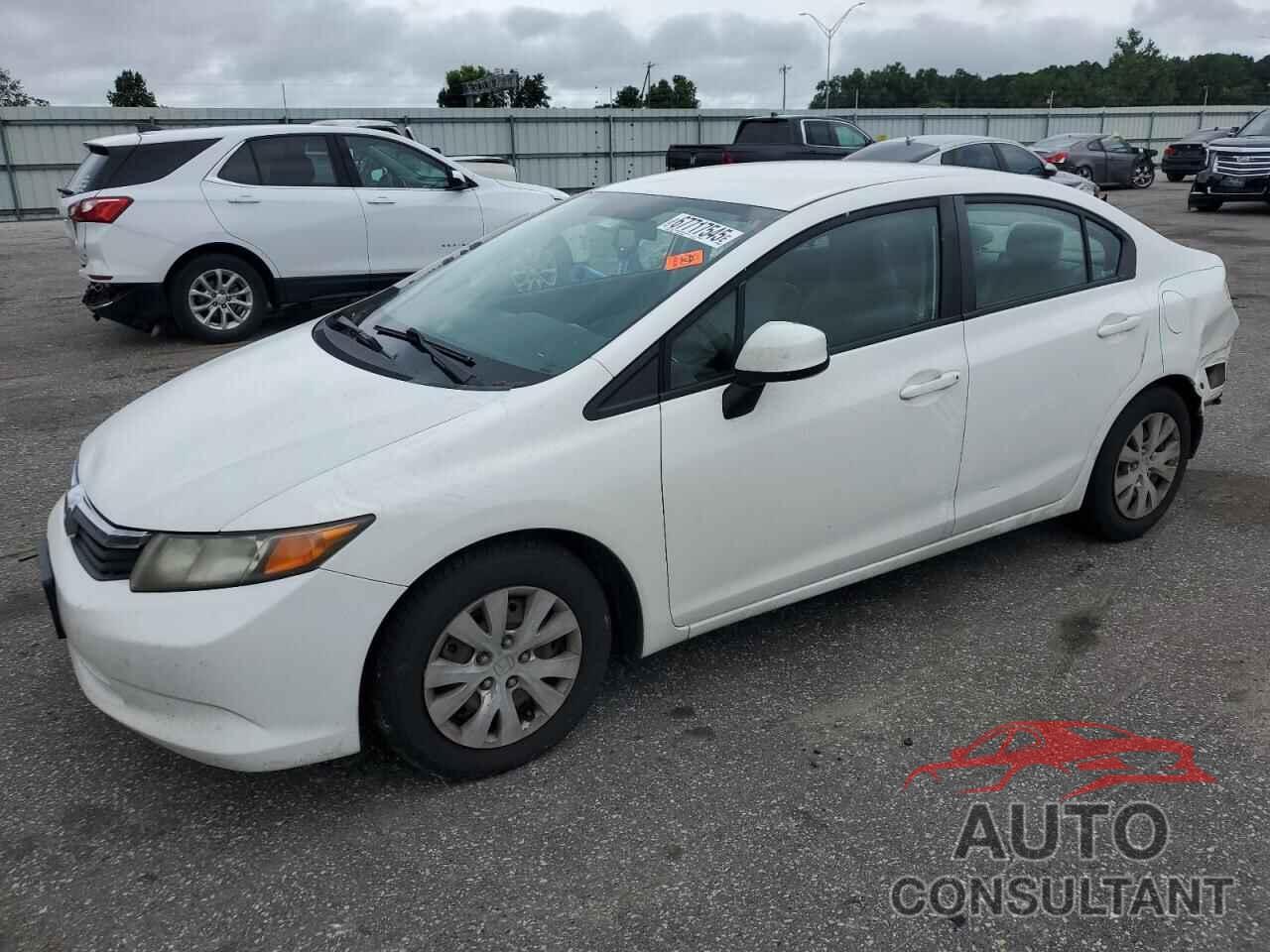 HONDA CIVIC 2012 - 19XFB2F58CE323596