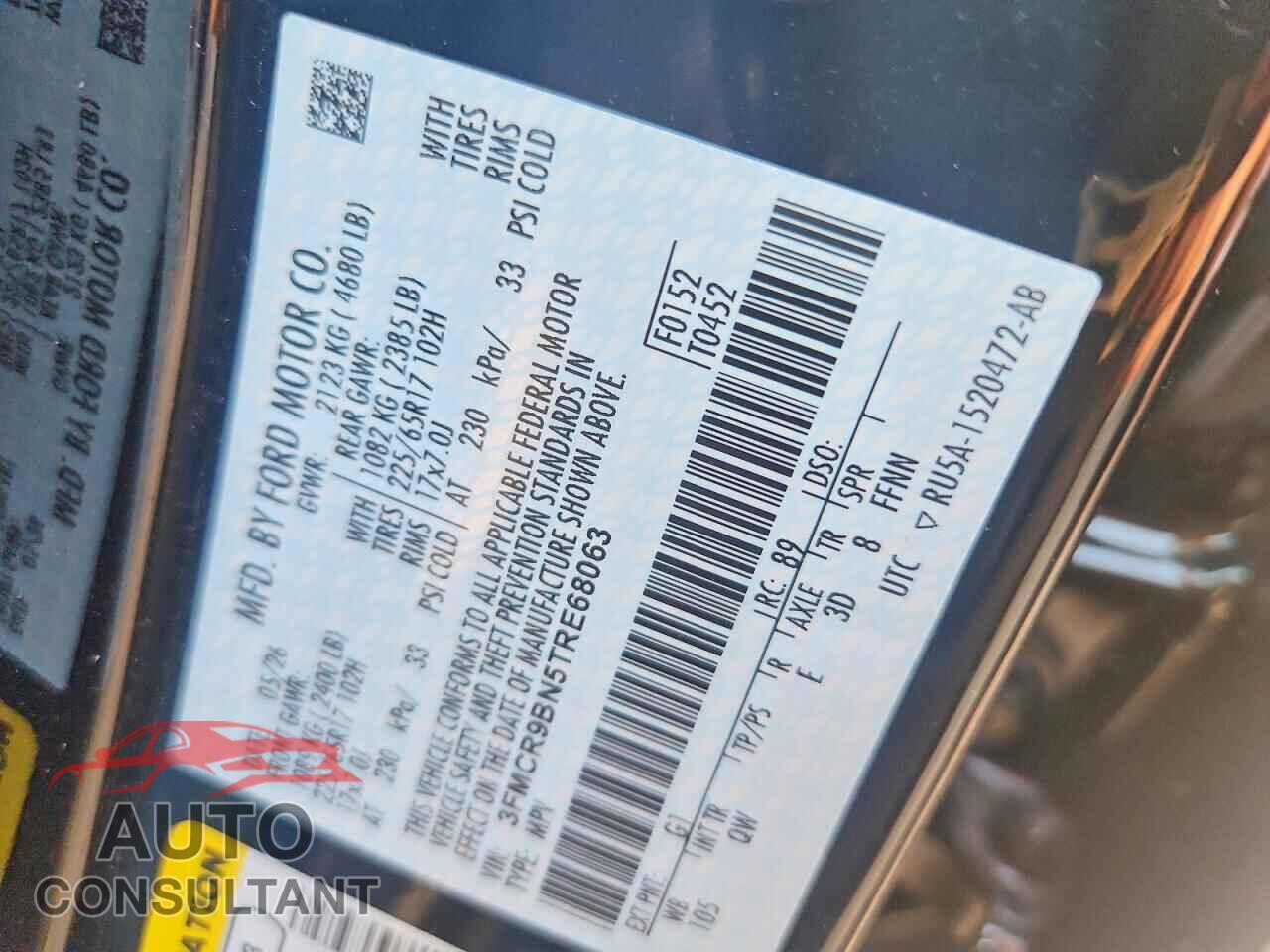 FORD BRONCO 2026 - 3FMCR9BN5TRE68063