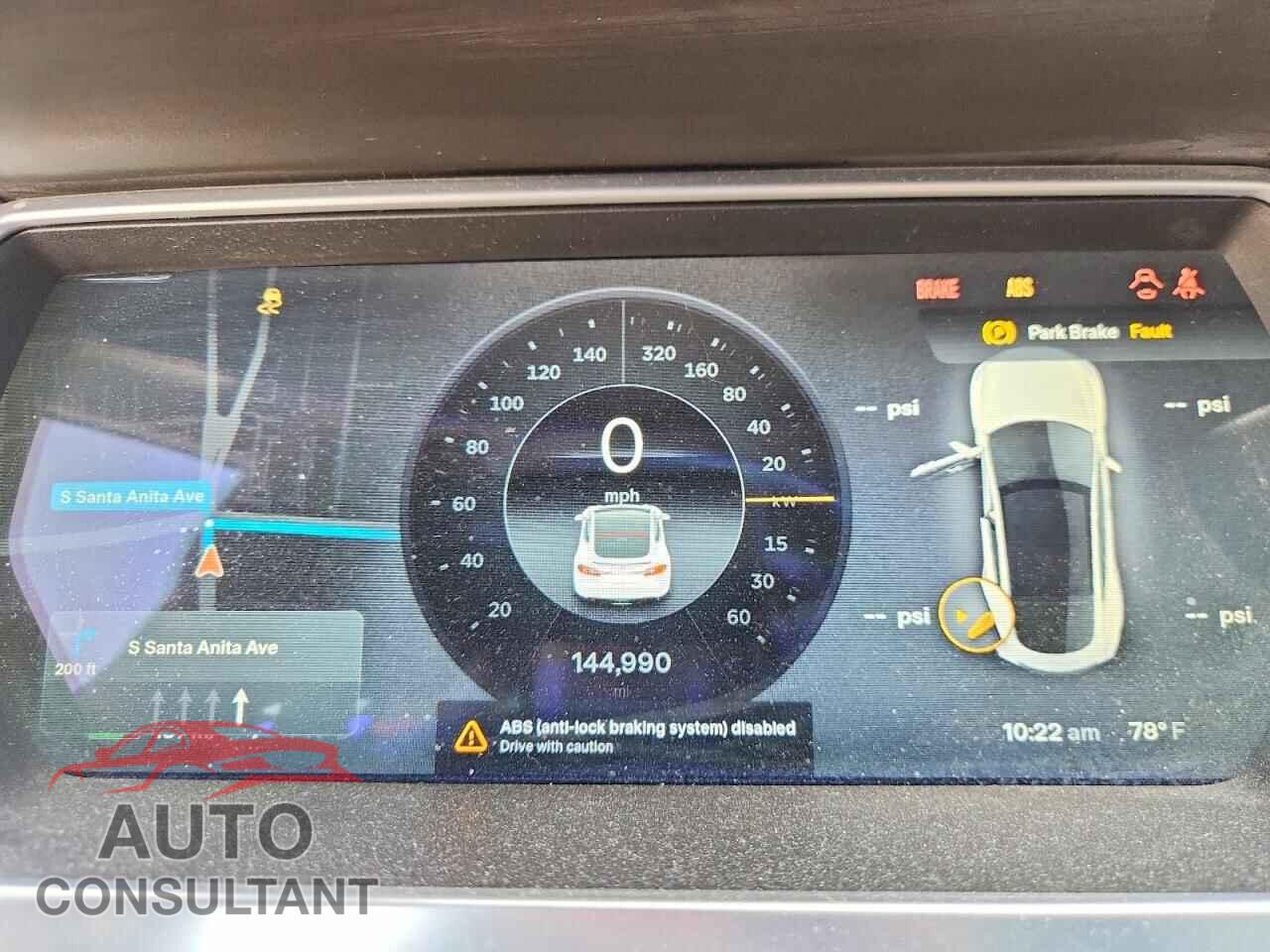 TESLA MODEL S 2013 - 5YJSA1DP2DFP16408