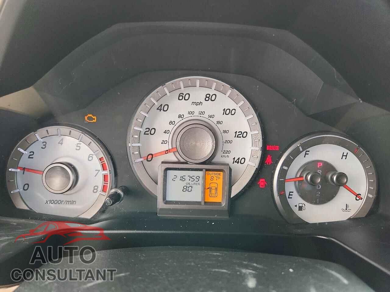 HONDA PILOT 2012 - 5FNYF4H78CB047759