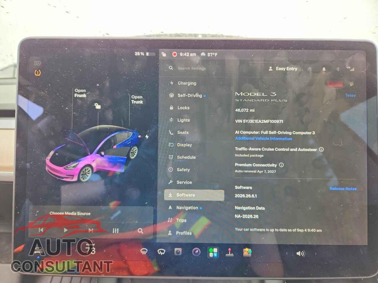 TESLA MODEL 3 2021 - 5YJ3E1EA2MF100971