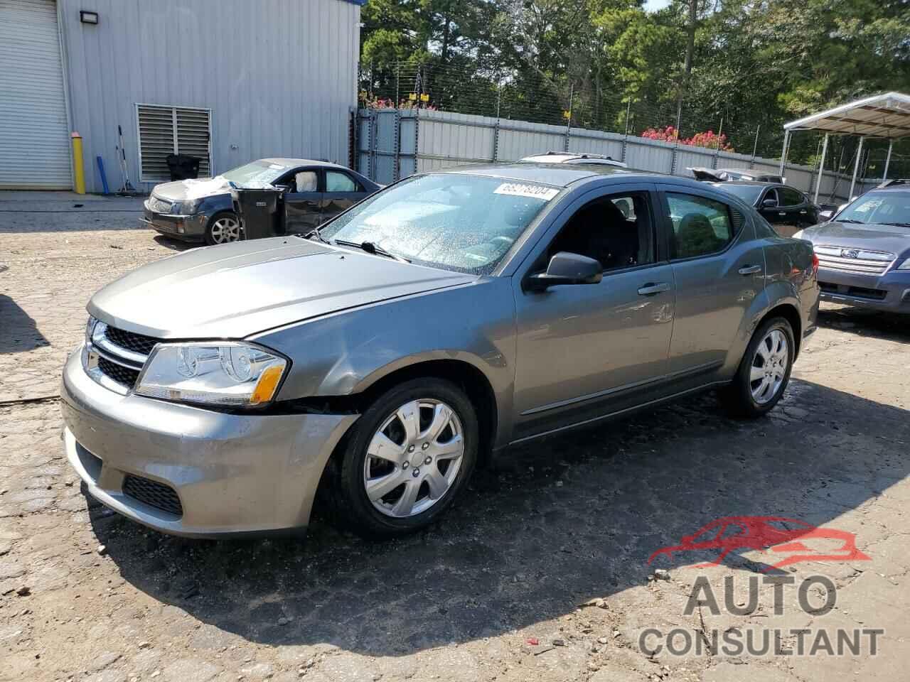 DODGE AVENGER 2012 - 1C3CDZAB7CN231267