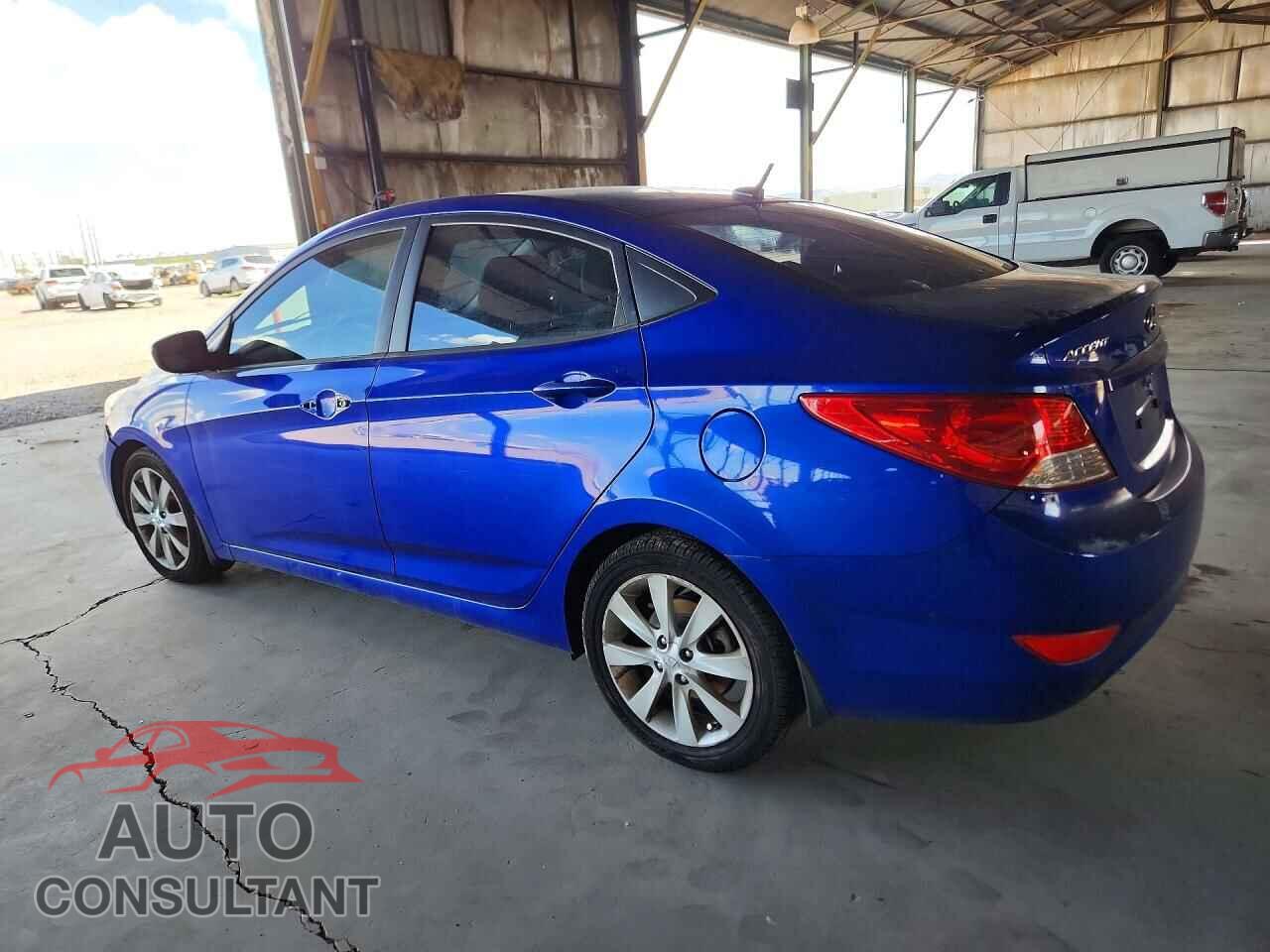 HYUNDAI ACCENT 2013 - KMHCU4AE7DU377549