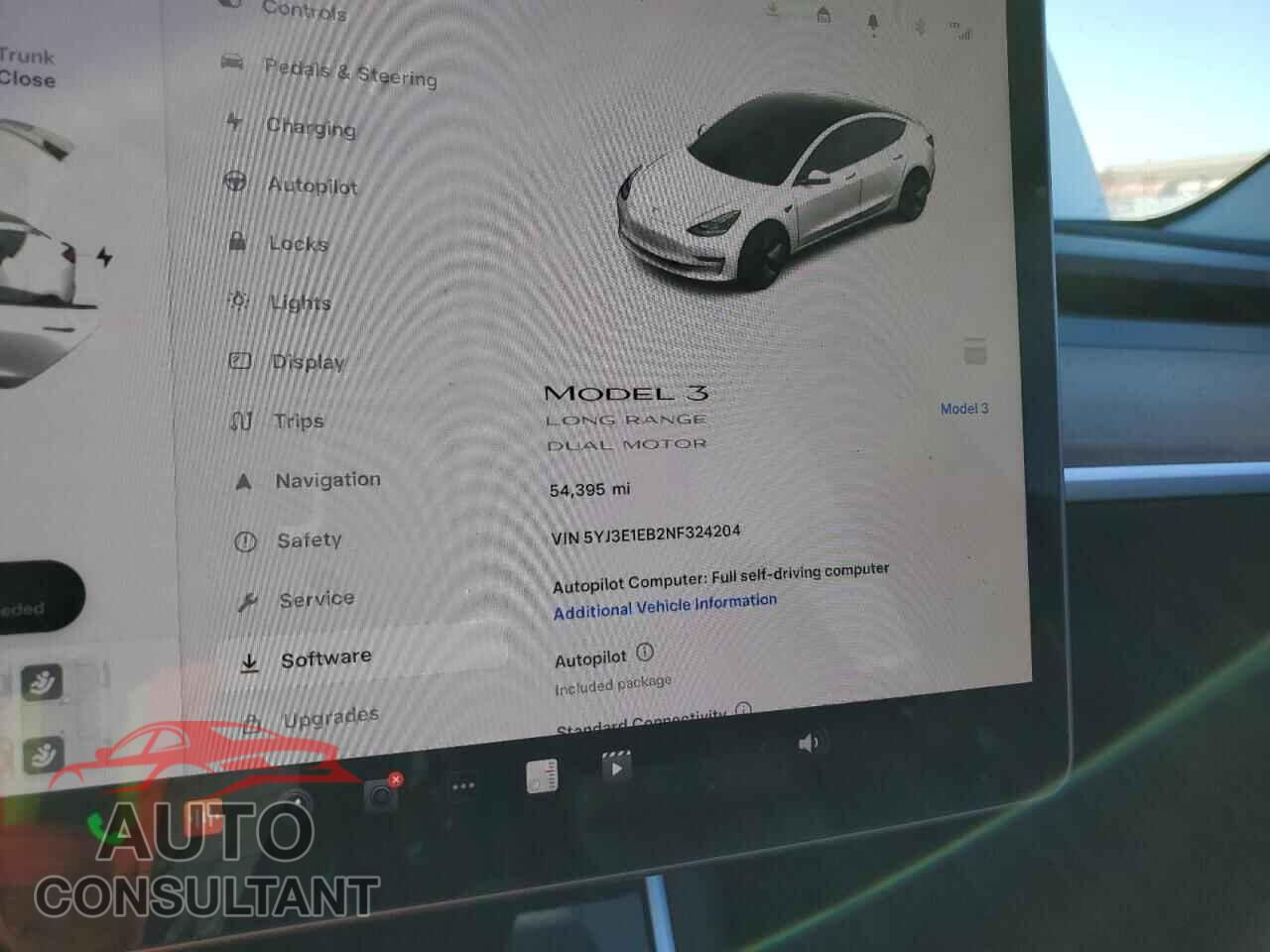 TESLA MODEL 3 2022 - 5YJ3E1EB2NF324204