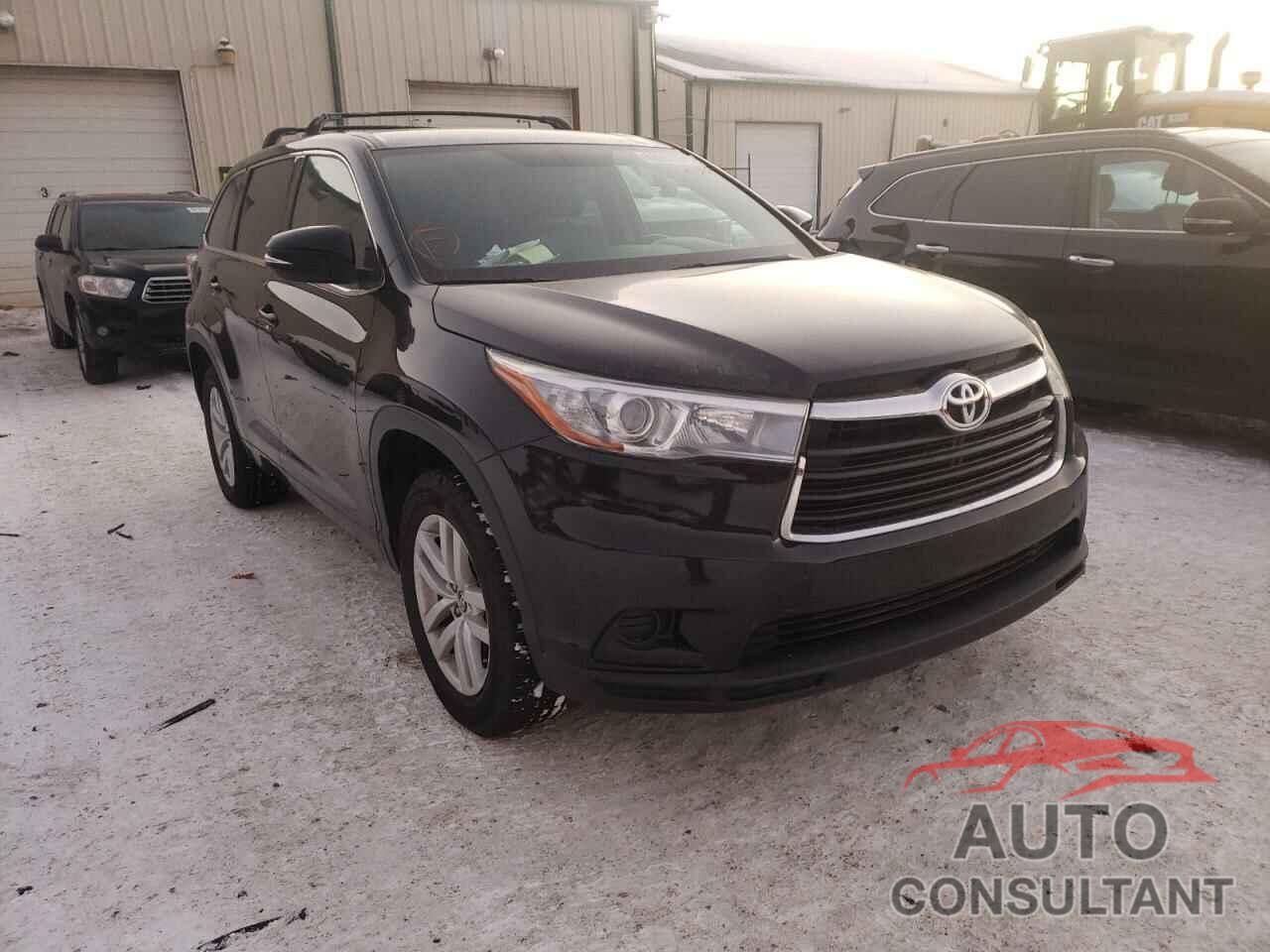 TOYOTA HIGHLANDER 2016 - 5TDZARFH8GS022163