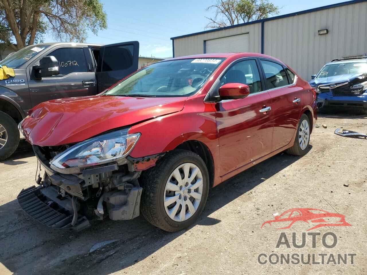 NISSAN SENTRA 2017 - 3N1AB7APXHY405709