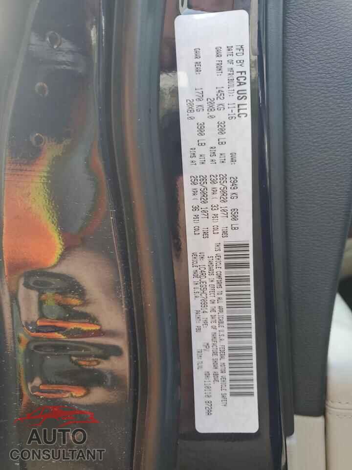 DODGE DURANGO 2017 - 1C4RDJEG5HC709914
