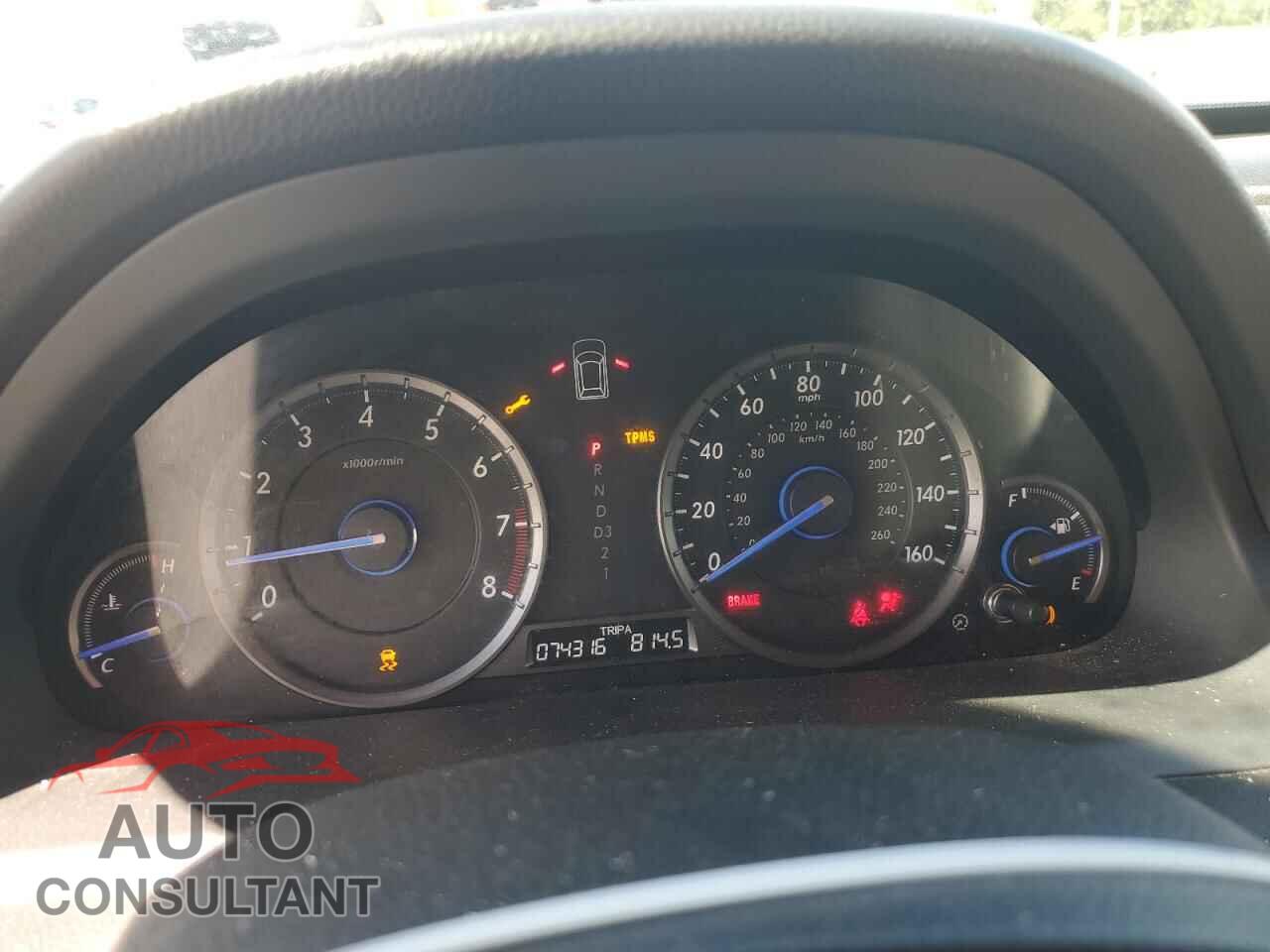 HONDA CROSSTOUR 2012 - 5J6TF2H51CL008564
