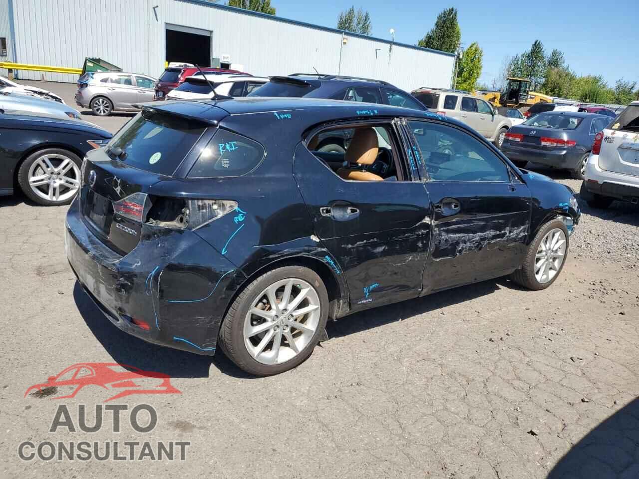 LEXUS CT 200 2013 - JTHKD5BH9D2134365