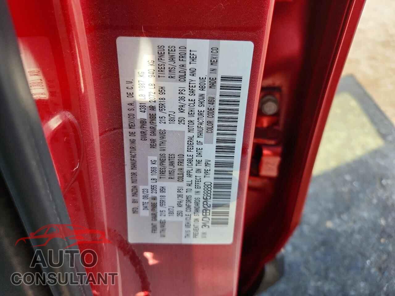MAZDA CX30 2023 - 3MVDMBBM2PM588880