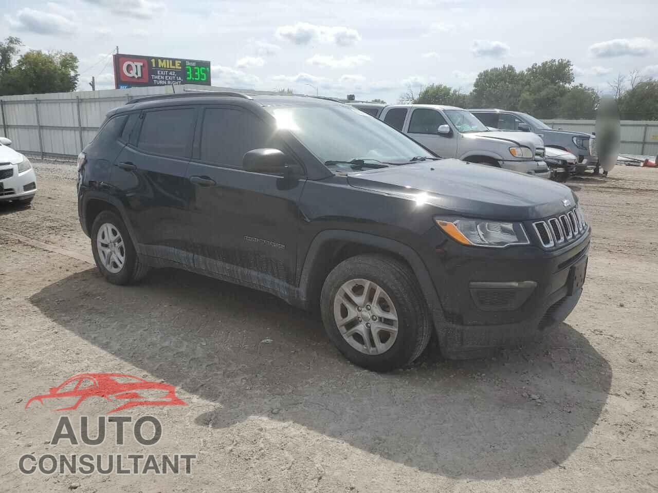 JEEP COMPASS 2017 - 3C4NJCAB3HT658334