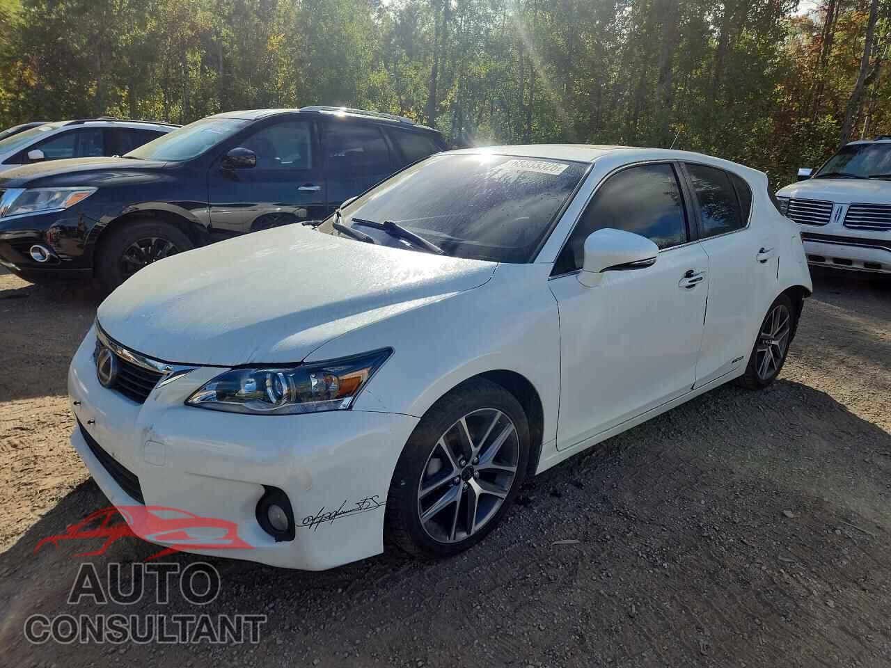 LEXUS CT 200 2012 - JTHKD5BH0C2083353