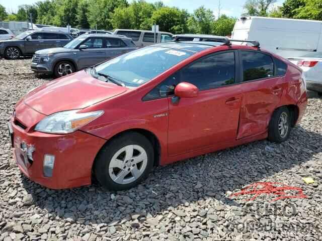 TOYOTA PRIUS 2011 - JTDKN3DUXB0291960