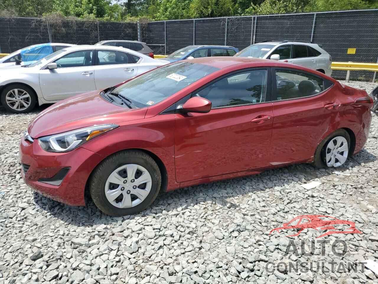 HYUNDAI ELANTRA 2016 - 5NPDH4AE1GH667944