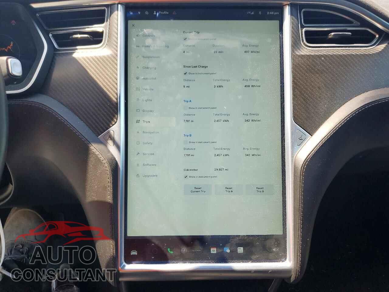 TESLA MODEL S 2015 - 5YJSA1H22FF089906